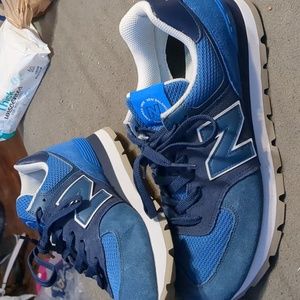 New Balance 574Natural Indigo Laser Blue Size 10.5 D